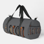 "Aaron und das Spiel des Ruhms" Sein Name Duffle Bag (Rechte Ecke)