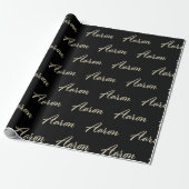 Aaron Vorname Name edles Geschenkpapier Papier (Ungerollt)
