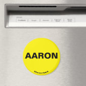 AARON Yellow Magnet (In Situ (Geschirrspüler))