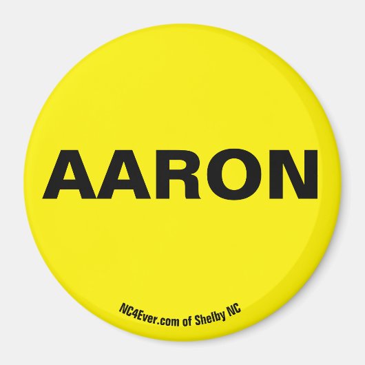 AARON Yellow Magnet (Vorne)