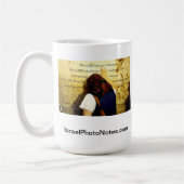 Aaronic Segen-Tasse von IsraelPhotoNotes.com Kaffeetasse (Links)