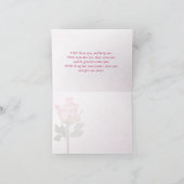 Aaronische Segen-Rose Karte (Innenseite)