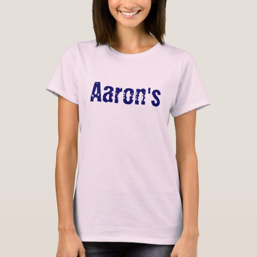 Aarons T-Shirt (Vorderseite)
