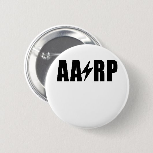 AARP . BUTTON (Vorne & Hinten)