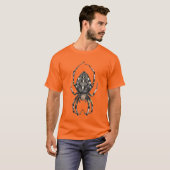 Aart Barn Spider Colored Orange T-Shirt (Vorne ganz)