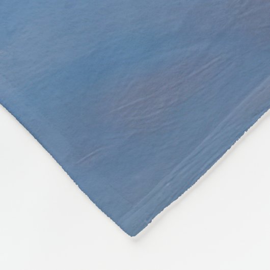 Aaskan Malamute Let It Snow Weihnachten Fleecedecke (Ecke)