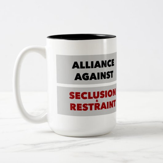 AASR-Tasse Zweifarbige Tasse (Links)