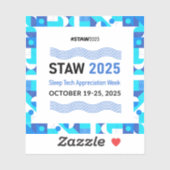 AAST 2025 STAW Aufkleber (Blatt)