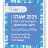 AAST 2025 STAW Aufkleber (Vorderseite)