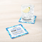 AAST 2025 STAW Coaster Rechteckiger Pappuntersetzer (Vor Ort)