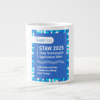 AAST 2025 STAW Giant Coffee Mug Jumbo-Tasse