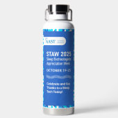 AAST 2025 STAW Wasserflasche Trinkflasche (Rückseite)