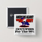 AATTP #OCCUPY BUTTON (Vorne & Hinten)