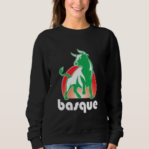 Aatxe der baskische Baskenball-Stolz Sweatshirt