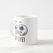 Aay Eye Funny AI Pun Kaffeetasse (Vorderseite Links)