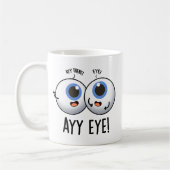 Aay Eye Funny AI Pun Kaffeetasse (Links)