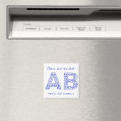 AB 091db5 Monogramm Magnet (In Situ (Geschirrspüler))