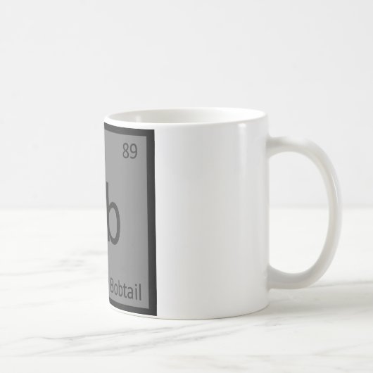 Ab - American Bobtail Chemistry Periodic Table Kaffeetasse (Rechts)