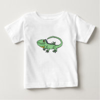 AB - Cartoon Iguana Baby Outfit