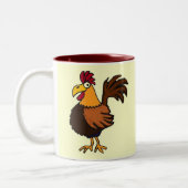 AB, Funky Hahn-Tasse Zweifarbige Tasse (Links)