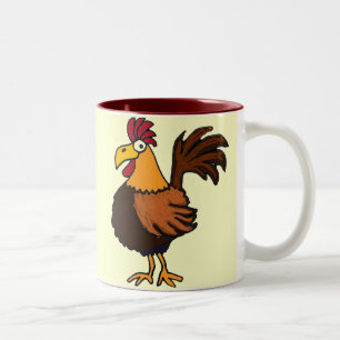 AB, Funky Hahn-Tasse Zweifarbige Tasse