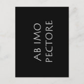 Ab imo pectore postkarte (Vorderseite)
