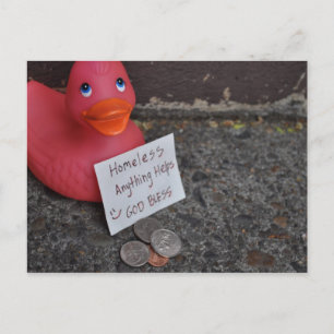 Ab in die Enten Postkarte