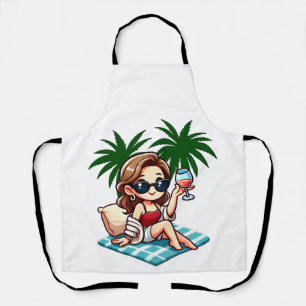 Ab in die Sonne - "SALUD" Schürze