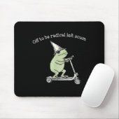 Ab in Richtung radikaler linker Abschaum lustiger Mousepad (Mit Mouse)
