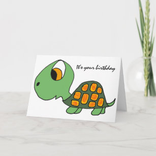Geburtstags Schildkröte Karten Zazzle.de
