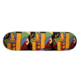 AB, lustiger Dackel-KunstSkateboard Skateboard