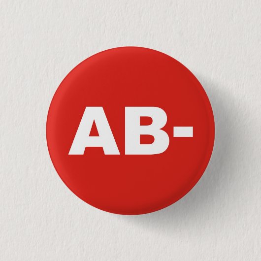 AB, negatives Abzeichen Button (Vorderseite)