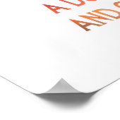 Ab und zu betritt ein Hund das Leben Poster (Ecke)