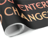 Ab und zu betritt ein Hund Yorkshire Lover Geschenkpapier (Rolleneckpunkt)