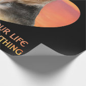 Ab und zu betritt ein Hund Yorkshire Lover Geschenkpapier (Ecke)
