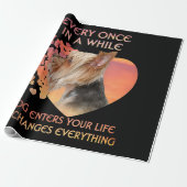 Ab und zu betritt ein Hund Yorkshire Lover Geschenkpapier (Ungerollt)