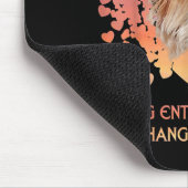 Ab und zu betritt ein Hund Yorkshire Lover Mousepad (Ecke)