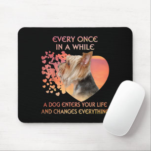 Ab und zu betritt ein Hund Yorkshire Lover Mousepad