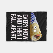 Ab und zu bin ich dann von Gyro Griechischer Fun F Fleecedecke (Vorderseite (Horizontal))