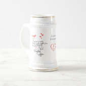 Ab und zu in einem normalen Leben. Bierglas (Vorderseite Links)