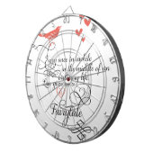 Ab und zu in einem normalen Leben. Dartscheibe (Vorderseite rechts)