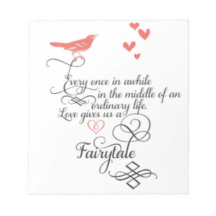 Ab und zu in einem normalen Leben. Notizblock