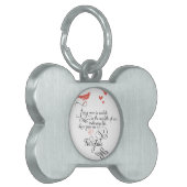 Ab und zu in einem normalen Leben. Tiermarke (Vorderseite links)