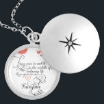 Ab und zu in einem normalen Leben. Versilberte Kette<br><div class="desc">Ab und zu in einem normalen Leben. Liebe gibt uns eine Märchen. Niedlicher Vintager Vogel schöne Whimsiktypografie Minze und Korallenherzen</div>