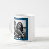 Ab und zu Liebe Story Foto Kaffee Tasse (Vorderseite Links)