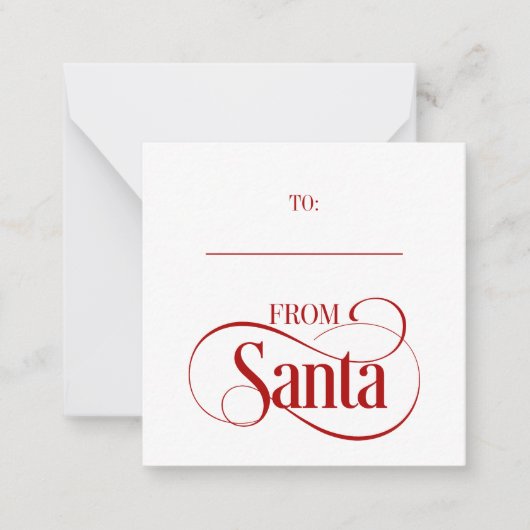 Ab Weihnachtsfeiertag Mini-Karte Mitteilungskarte (Vorderseite)