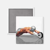 Ab Wheel Magnet (Vorderseite/Rückseite)