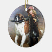 Ab zur Schule Keramik Ornament (Links)