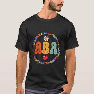 Aba Angewandte Verhaltensanalyse Sped-Lehrer-Team T-Shirt