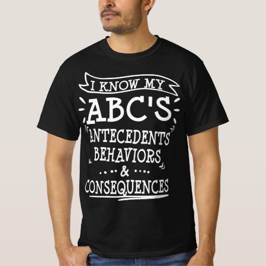 ABA Angewandter Verhaltenstherapeut Funny Danke An T-Shirt (Vorderseite)